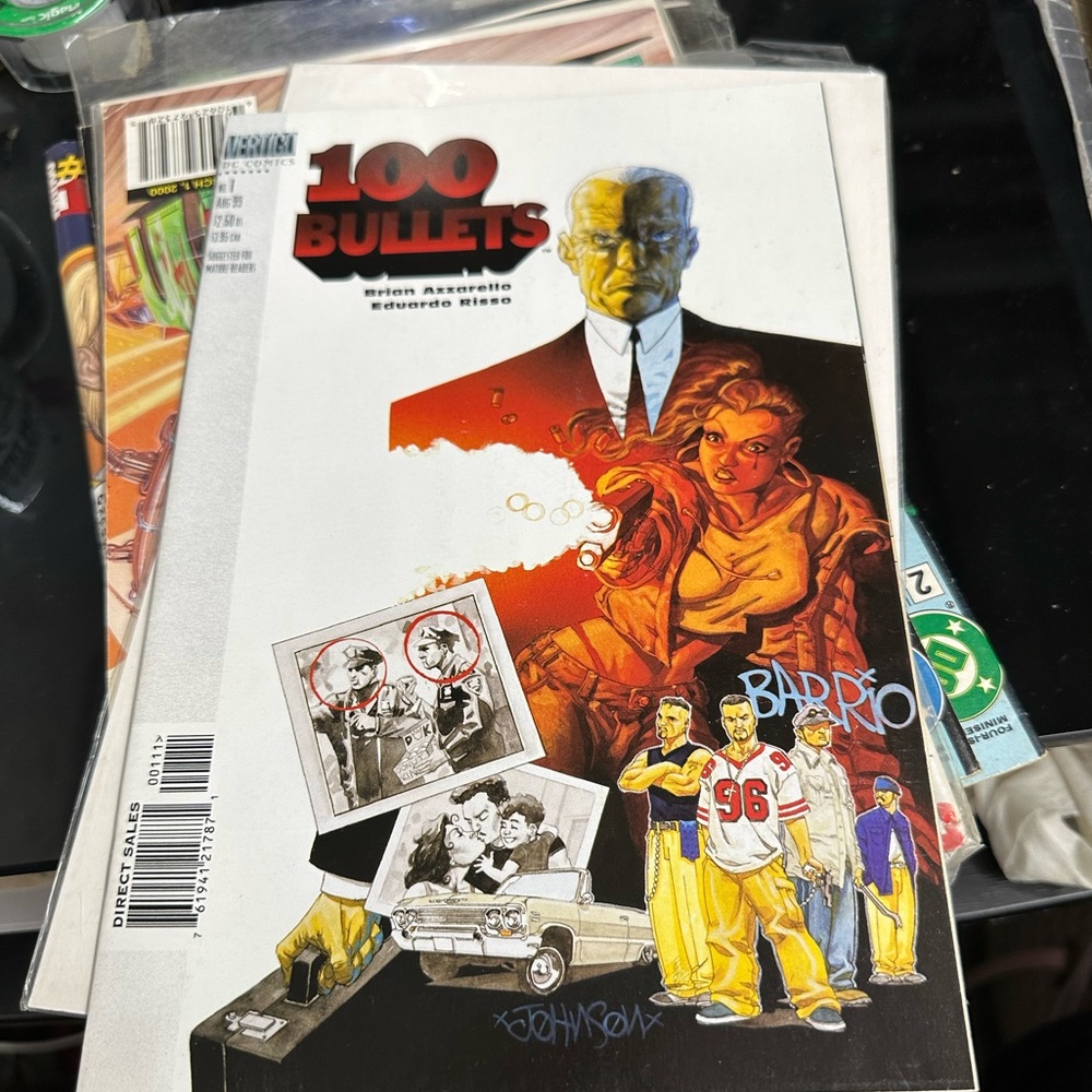 100 BULLETS DC Vertigo 1999 Brian Azzarello Eduardo Risso  1-47. Harvey Award